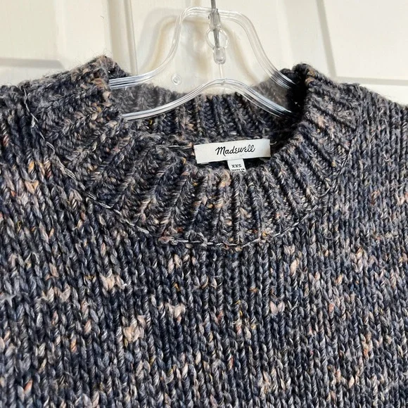 SOLD Madewell Pleat Shoulder Pullover Sweater XXS - Picture 7 of 15